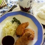 鶏の「塩レバー」と「塩レバーフライ」　